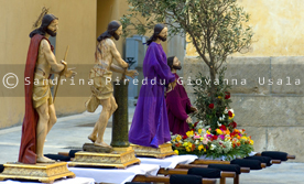 I misteri di San Michele scolpiti da Giuseppe Antonio Lonis - Settimana Santa Cagliari - Congregazione Mariana degli Artieri di Cagliari - Immagini di Sandrina Pireddu e Giovanna Usala